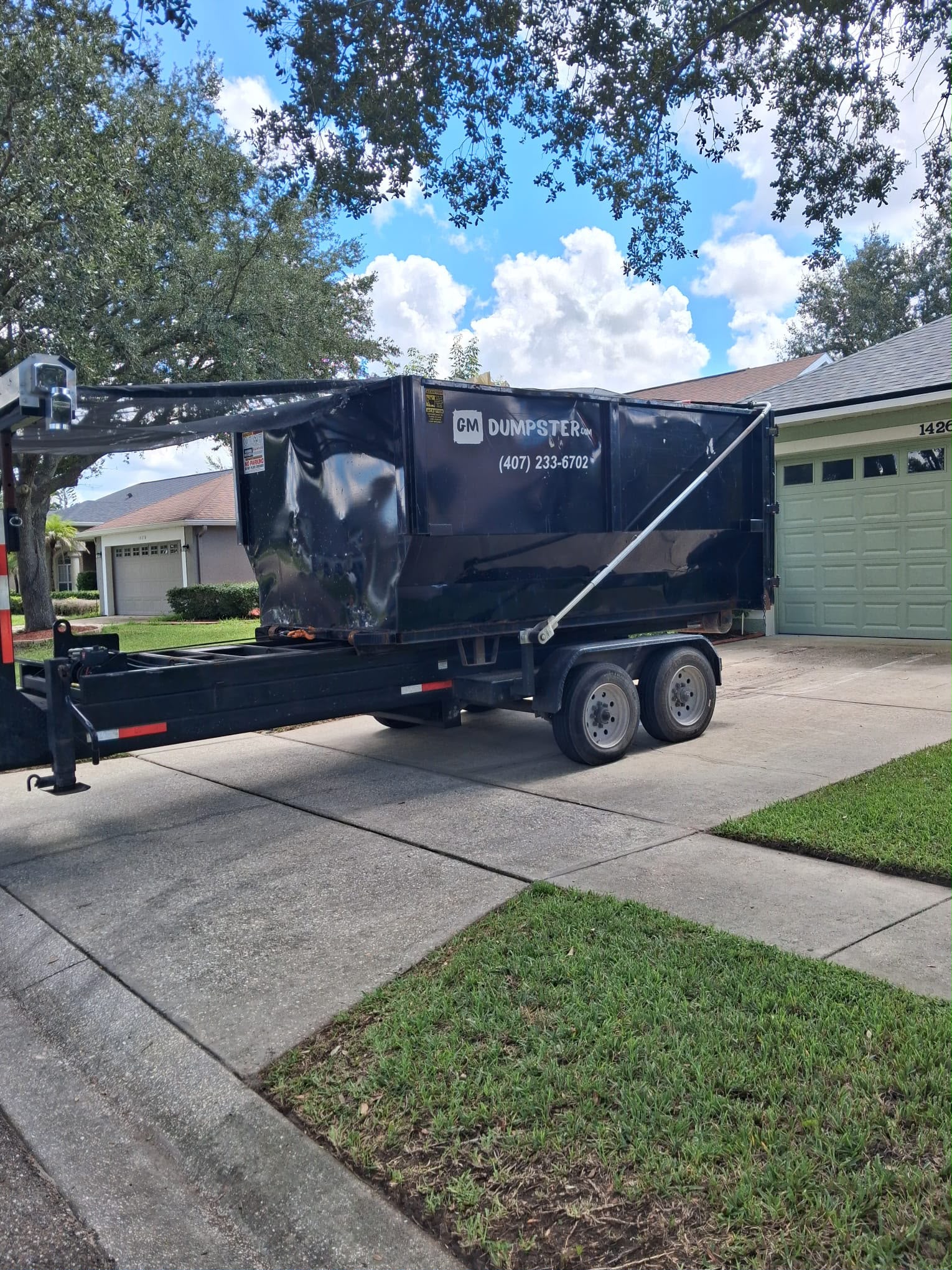 GM Dumpster project photo; representative container image